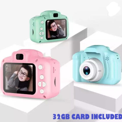 Kids Digital Camera - Best HD Quality - With 32GB Card