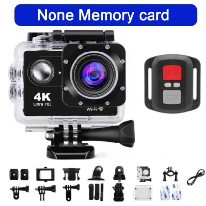 Underwater Camera; Waterproof, 4K Camera 30FPS HD Wide Angle Lens